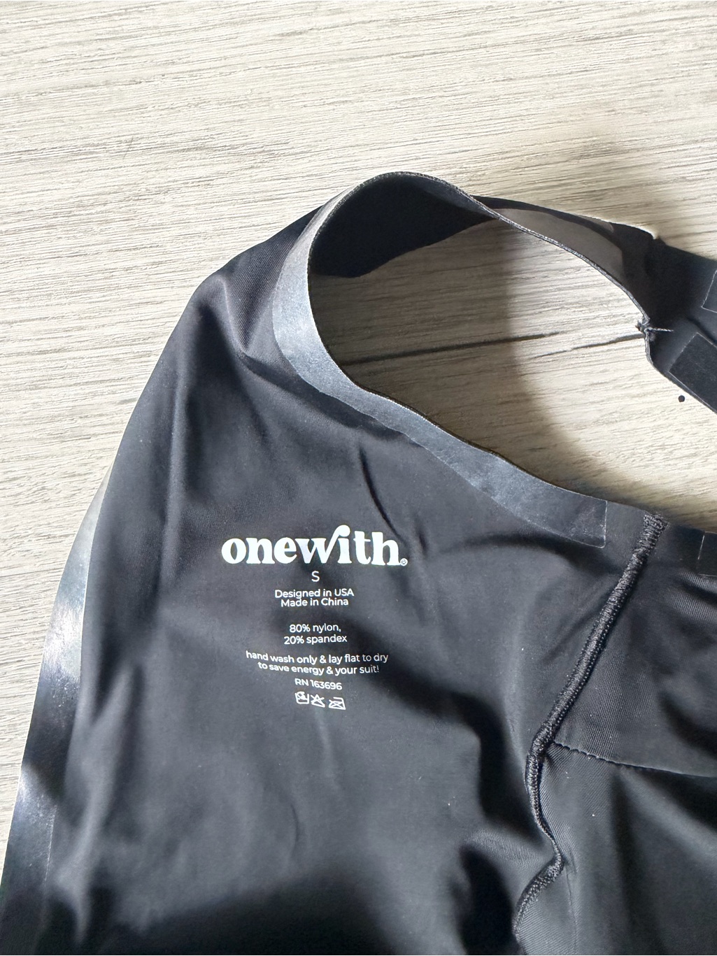 Onewith Bellows Plunge High-Cut One Piece Swimsuit — image 5 of 6